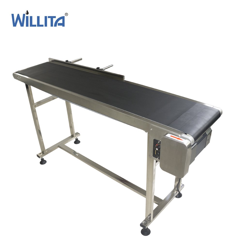 Large Conveying Capacity Small Desktop Materials Handling Assembly Line Belt Conveyor