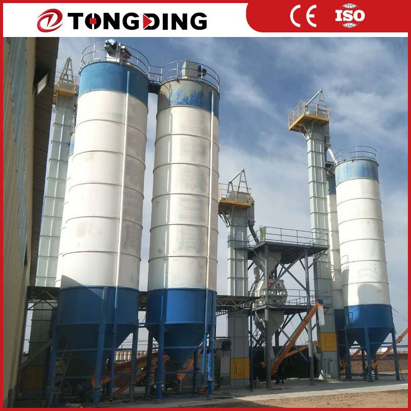 Granule Ribbon Mixer Custom Twin Shaft Mixer Automatic Dry Mortar Production Line Adhesive Manufacturing Plant