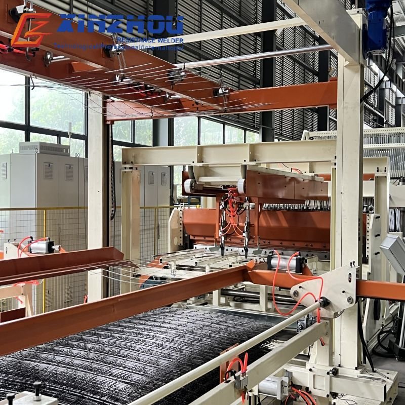 3.5-14mm Fully Automatic Wire Mesh Welding Machine with Full Production Line