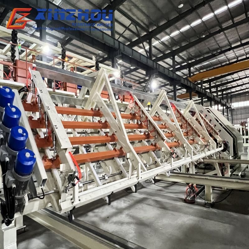 3.5-14mm Fully Automatic Wire Mesh Welding Machine with Full Production Line