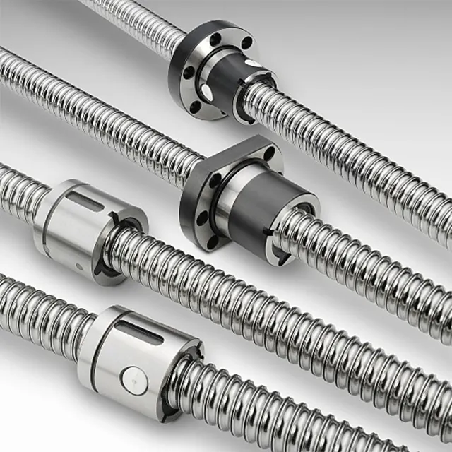 SSR1205-100mm 1205 Ball Screw Linear Motion Guide Precision Grinding Ball Screw Rod With Nut For 3d Printer