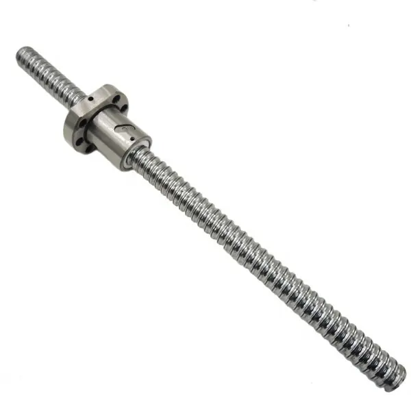 SSR1205-100mm 1205 Ball Screw Linear Motion Guide Precision Grinding Ball Screw Rod With Nut For 3d Printer