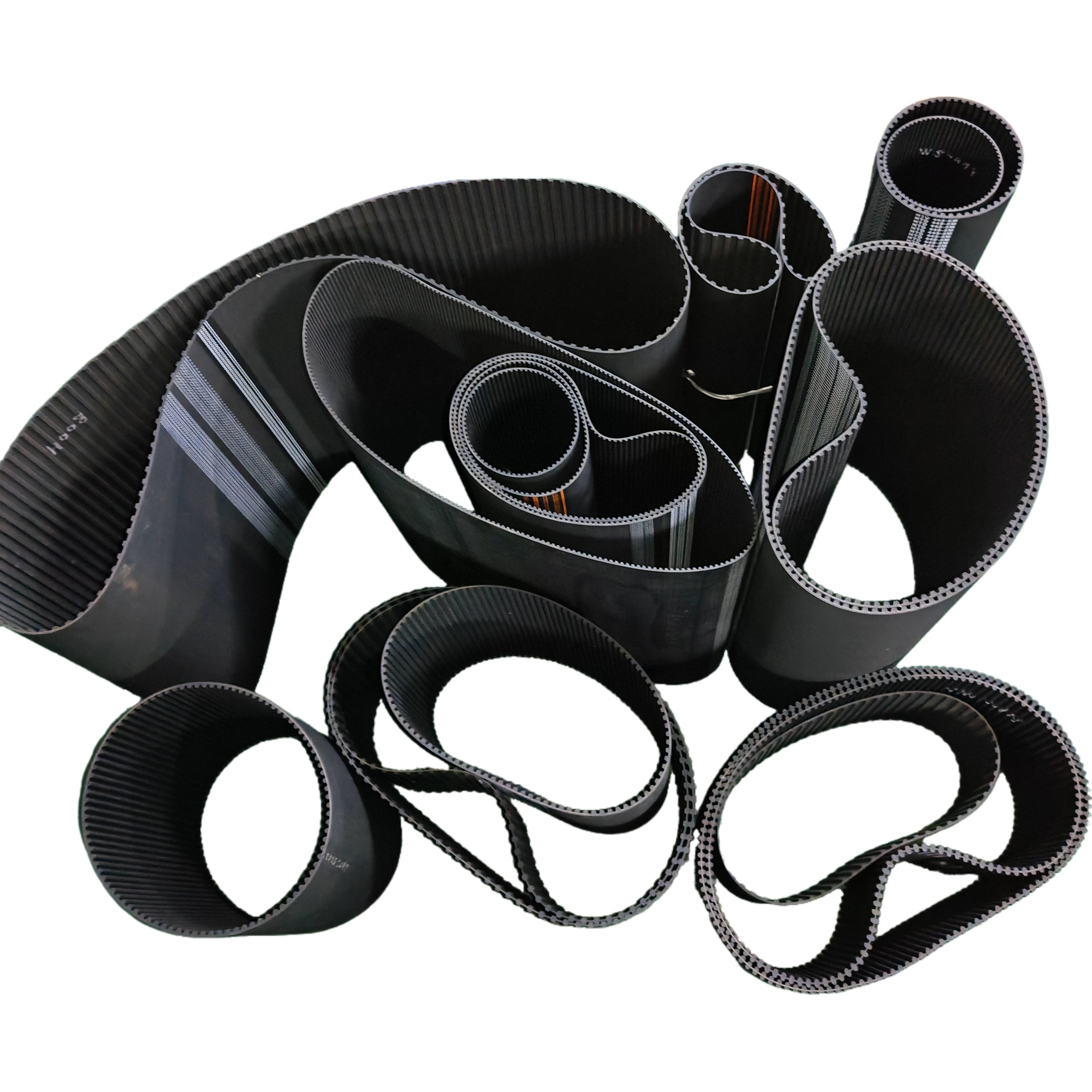 Double sided MITSUBOSHI timing belt D8M-744-20 PU Synchronous belt for Pre spinning and post spinning in the textile industry