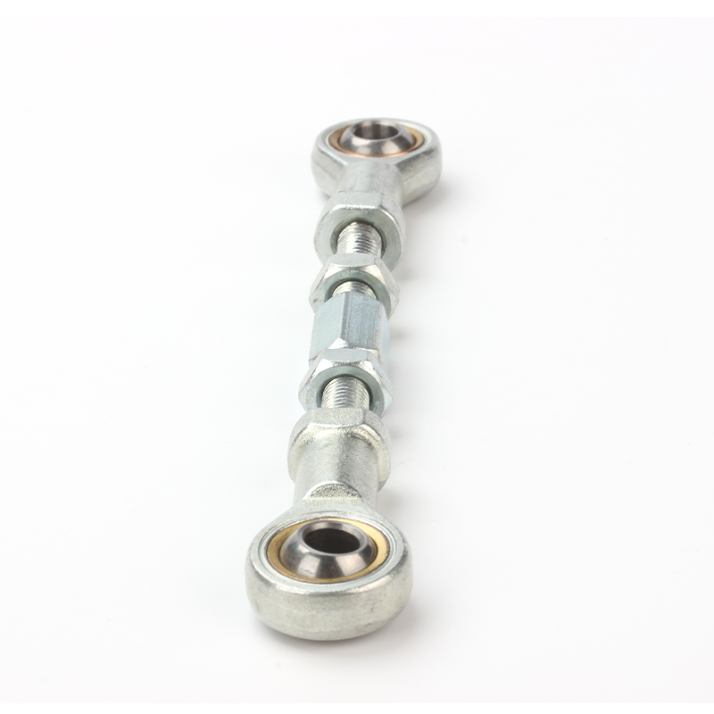 Customized Carbon Steel Zinc Plated Reversible screw rod fisheye rod end joint bearing connection rod