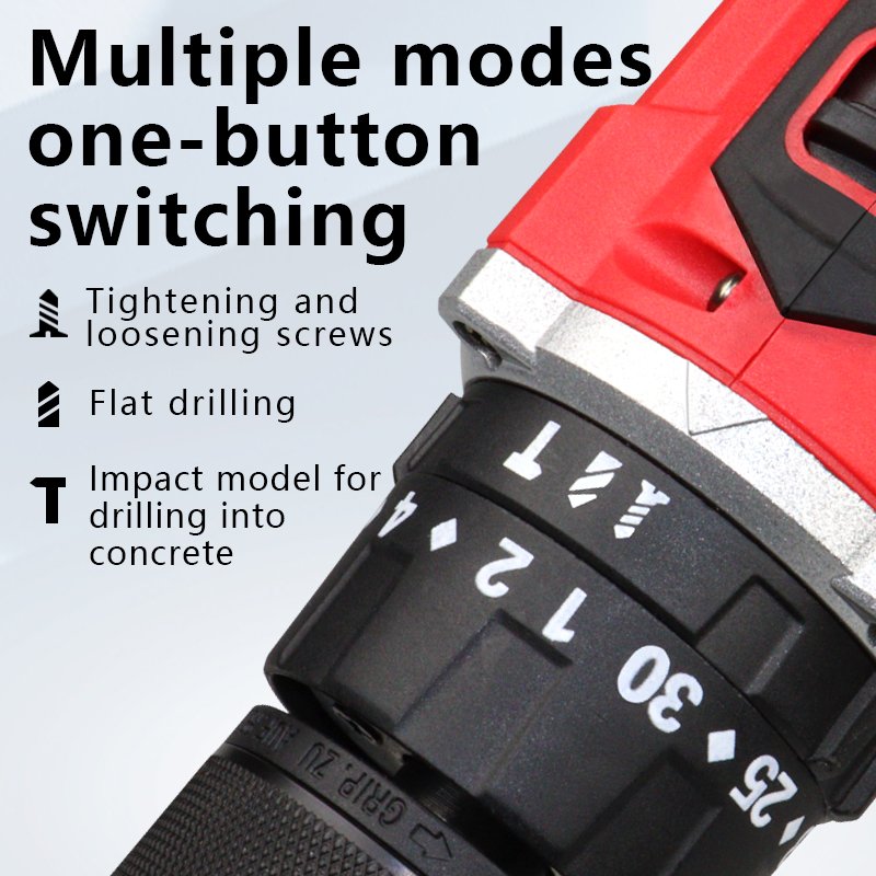 16.8v power drill Bare machine without accessories and lithium battery and chatger for household