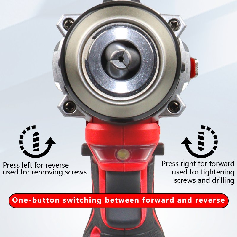 16.8v power drill Bare machine without accessories and lithium battery and chatger for household