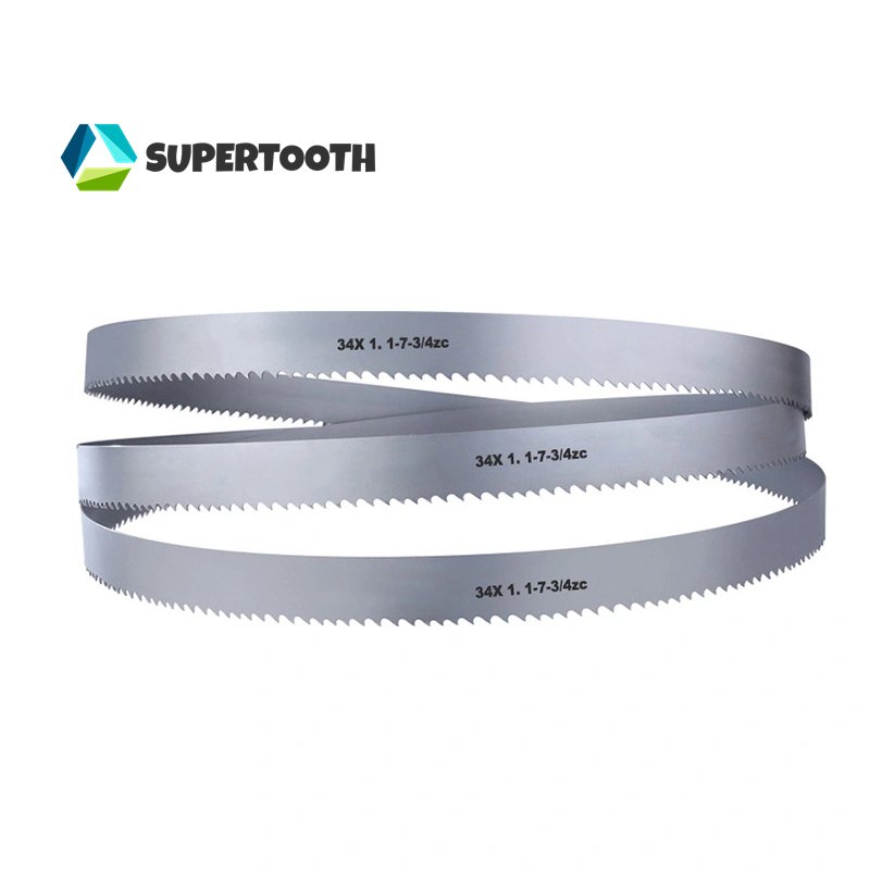 Stainless Steel Tube Pipe Cutting Bi-Metal Band Saw Blade OEM Customizable TCT Tooth Material Metals Processing Band Saw Machine