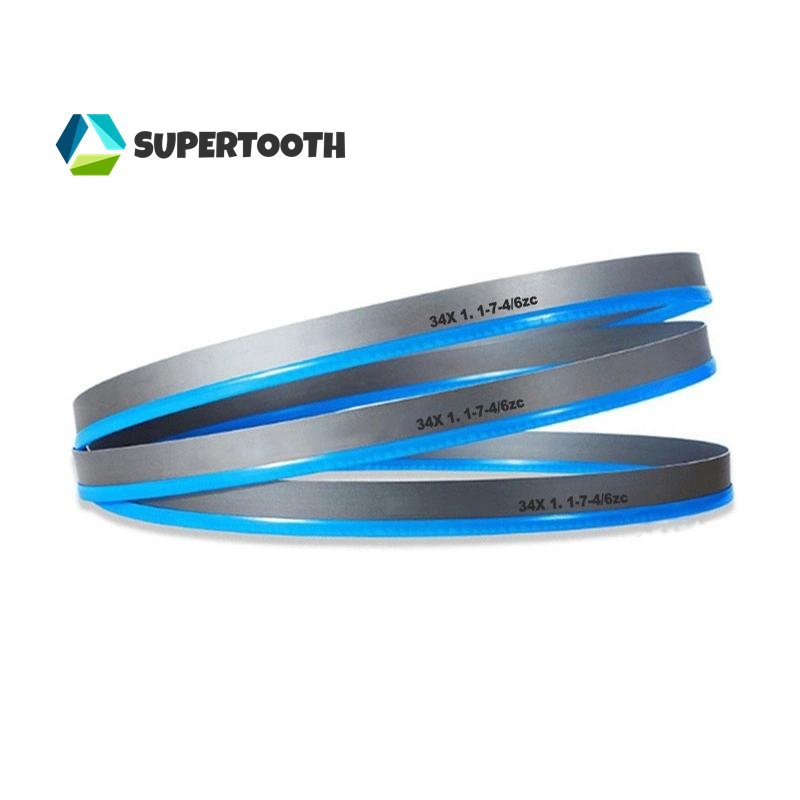 Stainless Steel Tube Pipe Cutting Bi-Metal Band Saw Blade OEM Customizable TCT Tooth Material Metals Processing Band Saw Machine