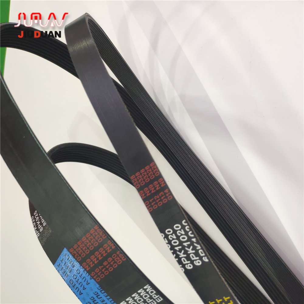 High performance poly v belt power belt rubber pk belt 6pk 1280 for transmission
