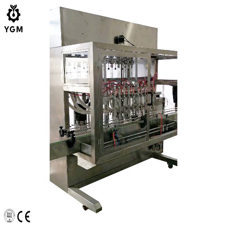 Servo Control Automatic Bottle Filling Machine in Shanghai Auto Liquid Filling Machine