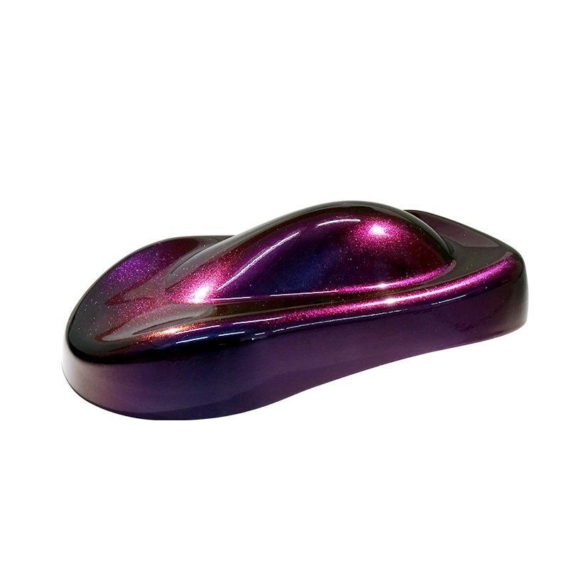 JCL009# Auto Body Coating Chameleon Paint Changing Color Dark Green - Purple Polyurethane Acrylic Car Refinish Paint