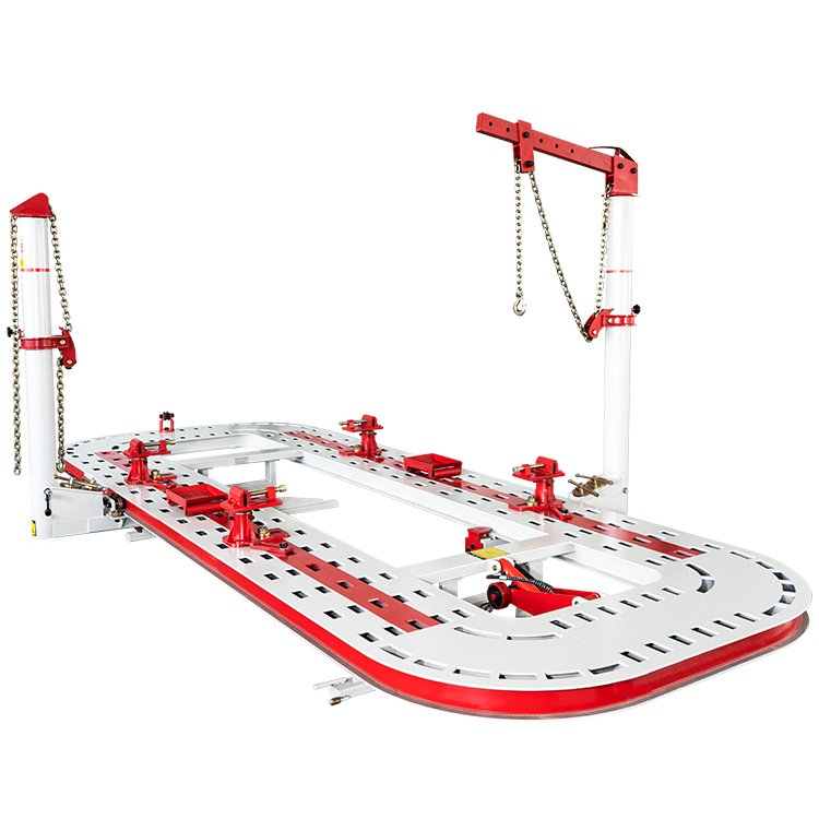 Sunmo Auto Collision Repair Pulling Machine Frame Puller Auto Body Repair Bench for Car Shop