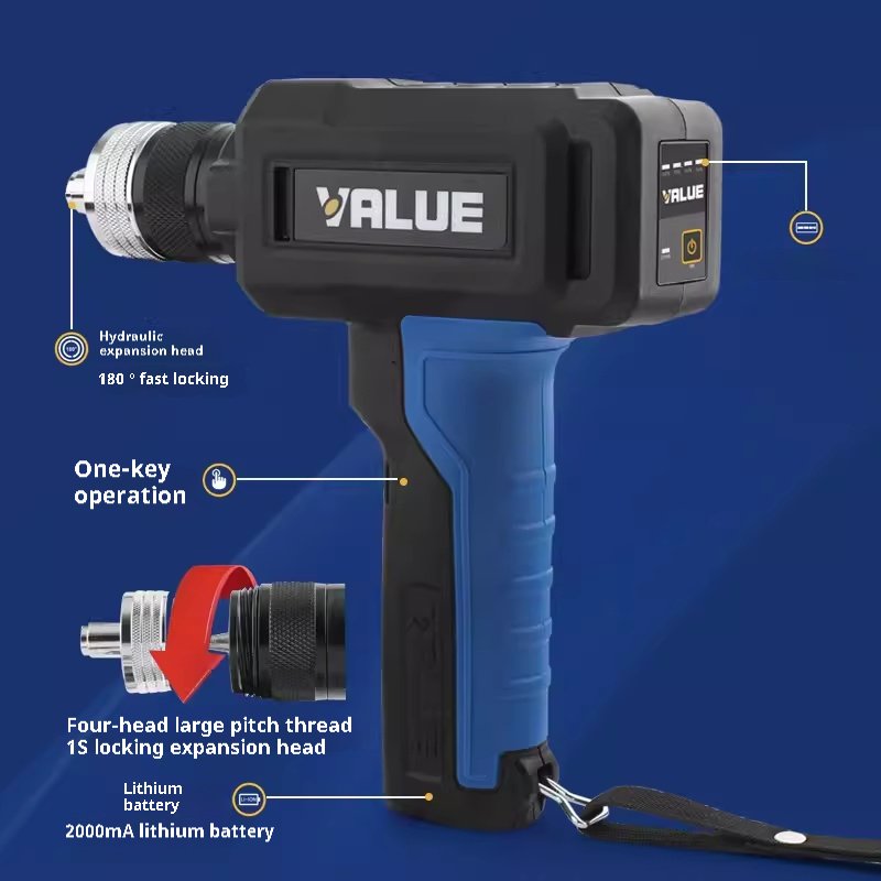 Copper tube expander VEE-2 Electric Tube Expander Tool Kit