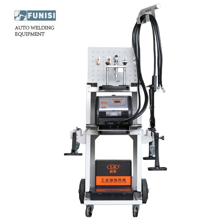 FUNISI Aluminum Spot Welding Tools Equipment Bumper Automotive Dent Puller Machine Spotter Auto Collision Repair
