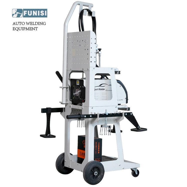 FUNISI Aluminum Spot Welding Tools Equipment Bumper Automotive Dent Puller Machine Spotter Auto Collision Repair