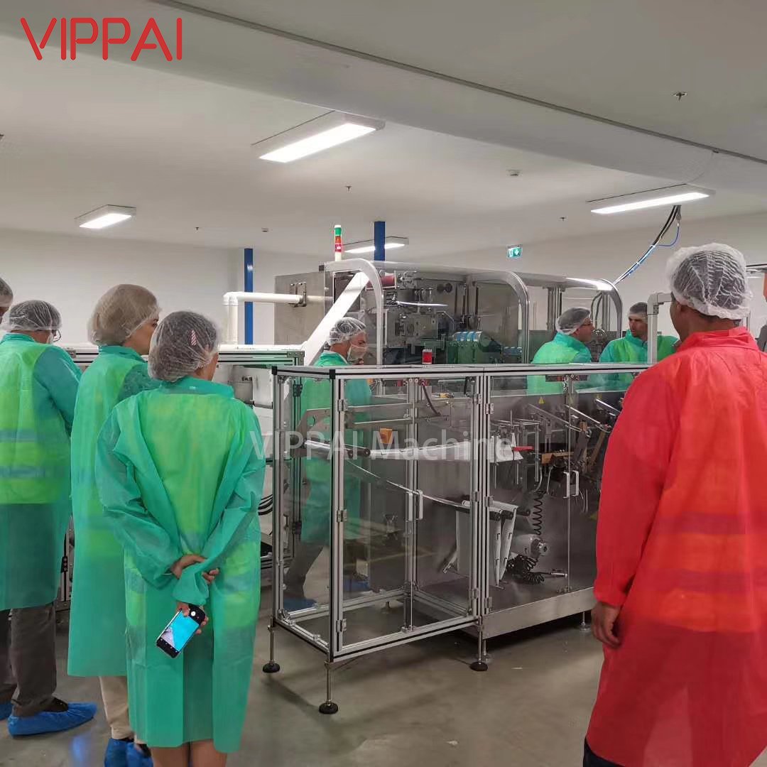 2024 VIPPAI New Upgraded Poland Hot Beauty Cosmetics Face Facial Mask Sheet Making Packing Machine