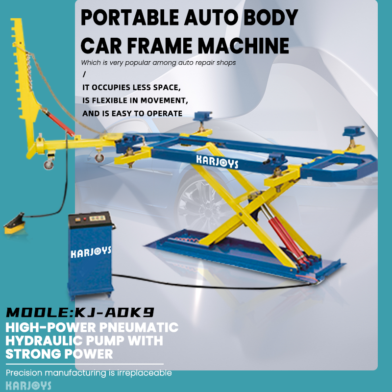 CE Certificate on Ground Auto Body Frame Machine Simple Car Frame Equipment Portable Car Bench Hot Selling