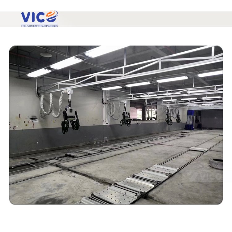 Vico Car Polishing Room Auto Body Masking Booth Vehicle Refurbishment Prep Station #VPS10 Body Shop Repair Equipment