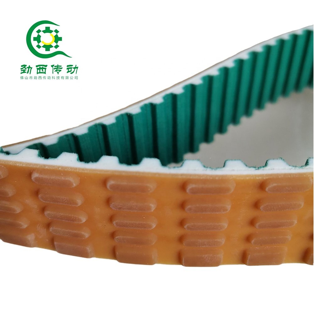 PU timing belt T9 PAZ special coating for sausage machines