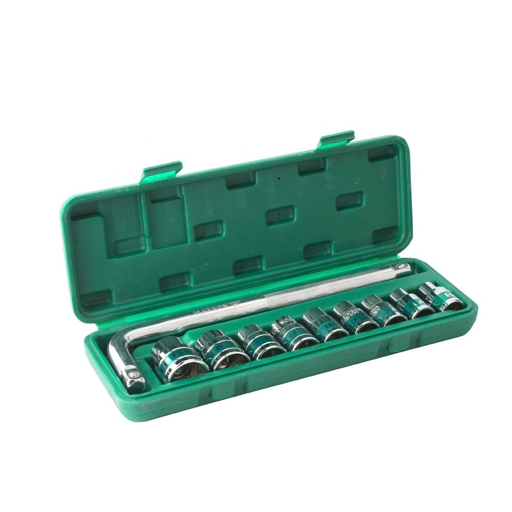 1/4'' Drive 10Pcs Comprehensive Sockets Hand Tool Set