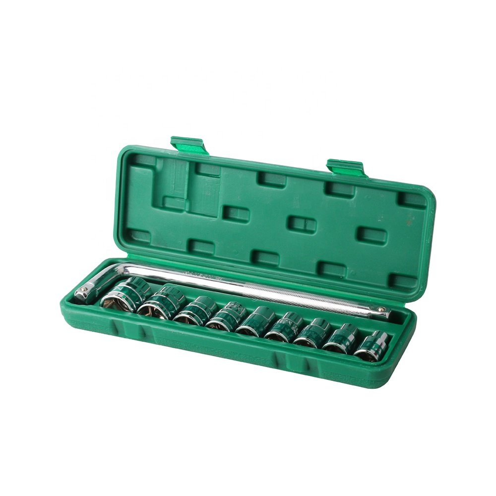 1/4'' Drive 10Pcs Comprehensive Sockets Hand Tool Set