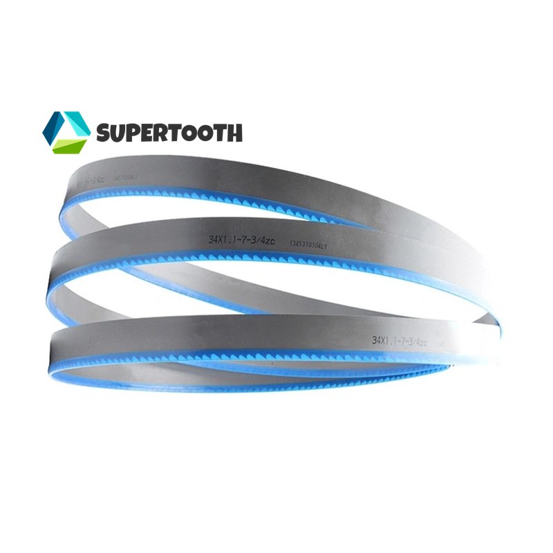 Bimetal Bandsaw Blade with M42 Carbide High Frequency Welded Excellent Alloy Steel Cutting Tool White Finishing High Speed