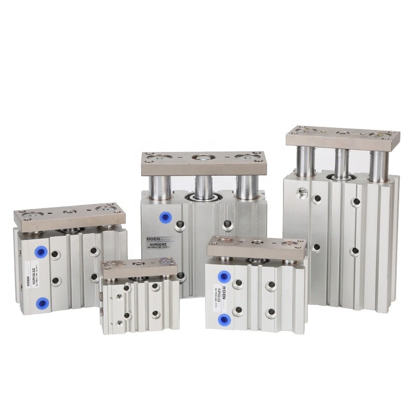 SMC Compact MGPM Series 3 Rod Pneumatic Air Guide Cylinder