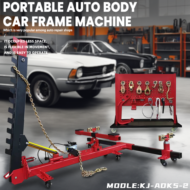 Karjoys CE Car Bench Auto Chassis Stretch Equipment Portable Body Repair Bench Frame Machine