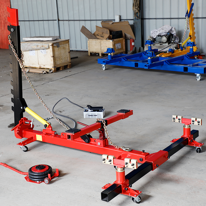 Karjoys CE Car Bench Auto Chassis Stretch Equipment Portable Body Repair Bench Frame Machine