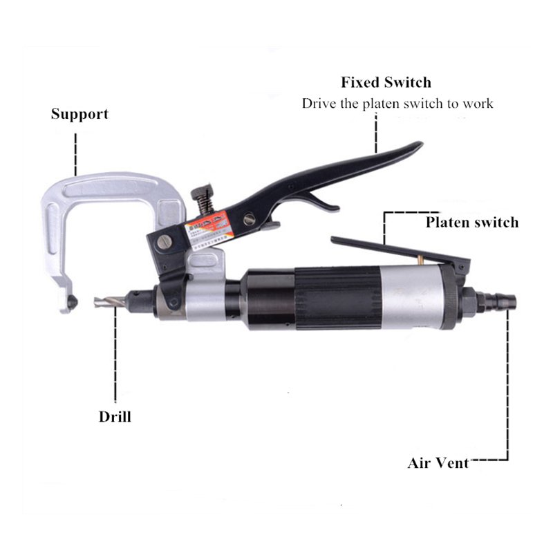 Automotive Sheet Metal Pneumatic Welding Drill Spot Removal Equipment for Car Body Repair