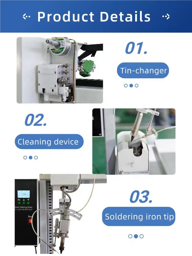 Double Platform Desktop Robot Welding China Automatic Soldering Robot Welding Machine Wire Robot Programable