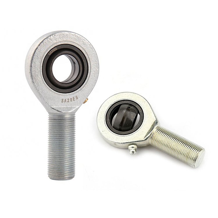 LDK SA12E Clear Zinc Plated Carbon steel Male Threaded Metric Rod End Bearing