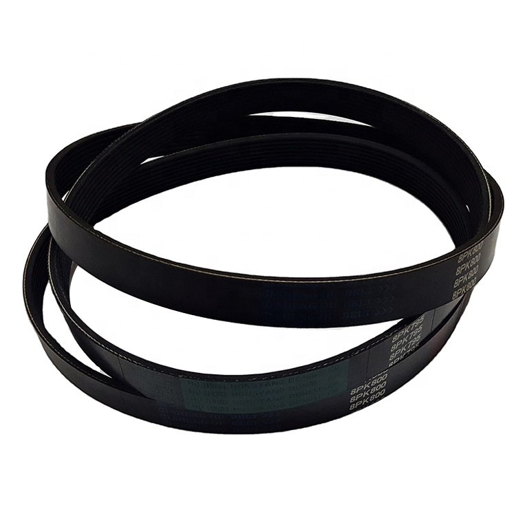 China Rubber Belt Size 6pk 7pk 8pk 9pk 10pk Belts Fan Belt