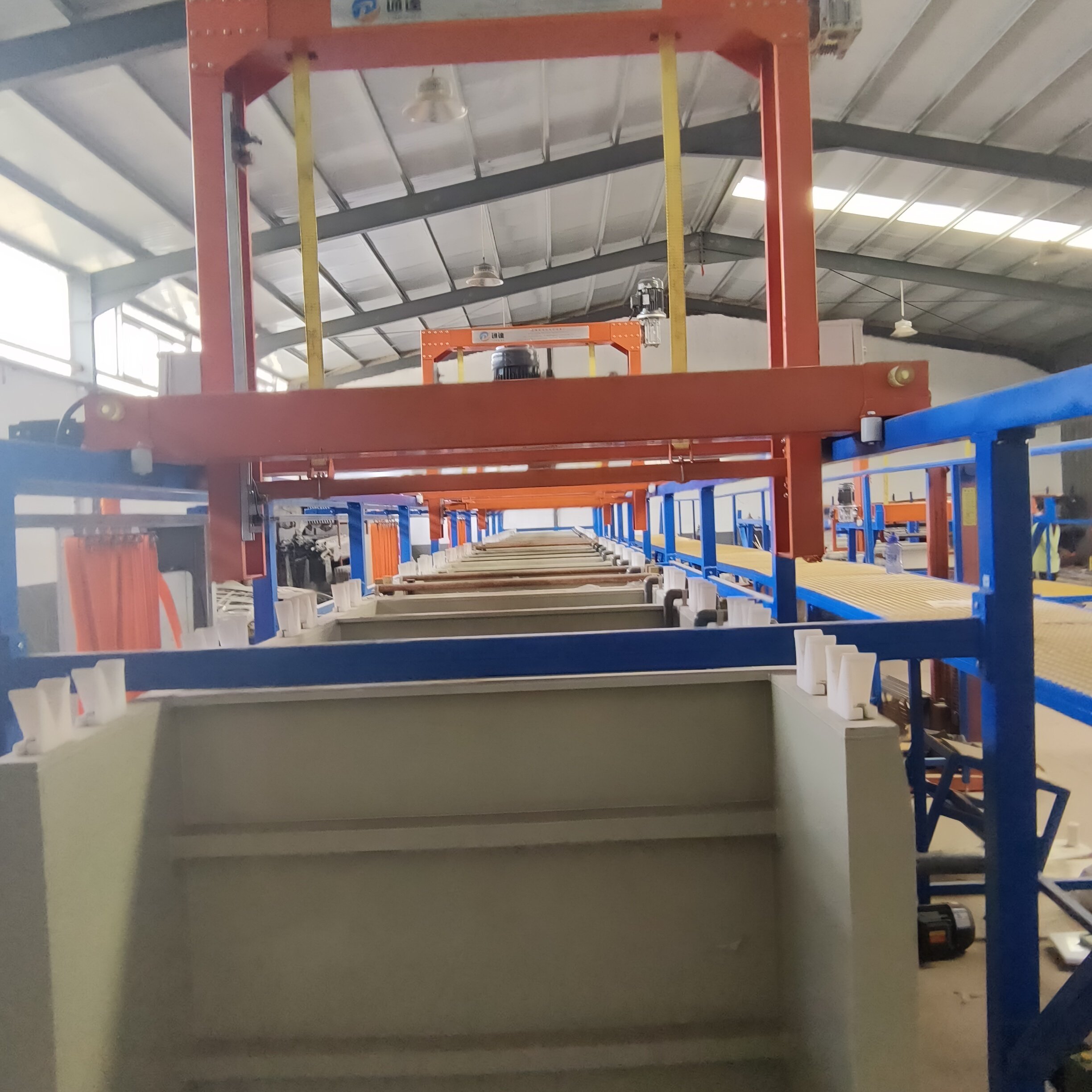 Electroplating pp tank Barrel Electroplating tank Copper Plating tank for Rod