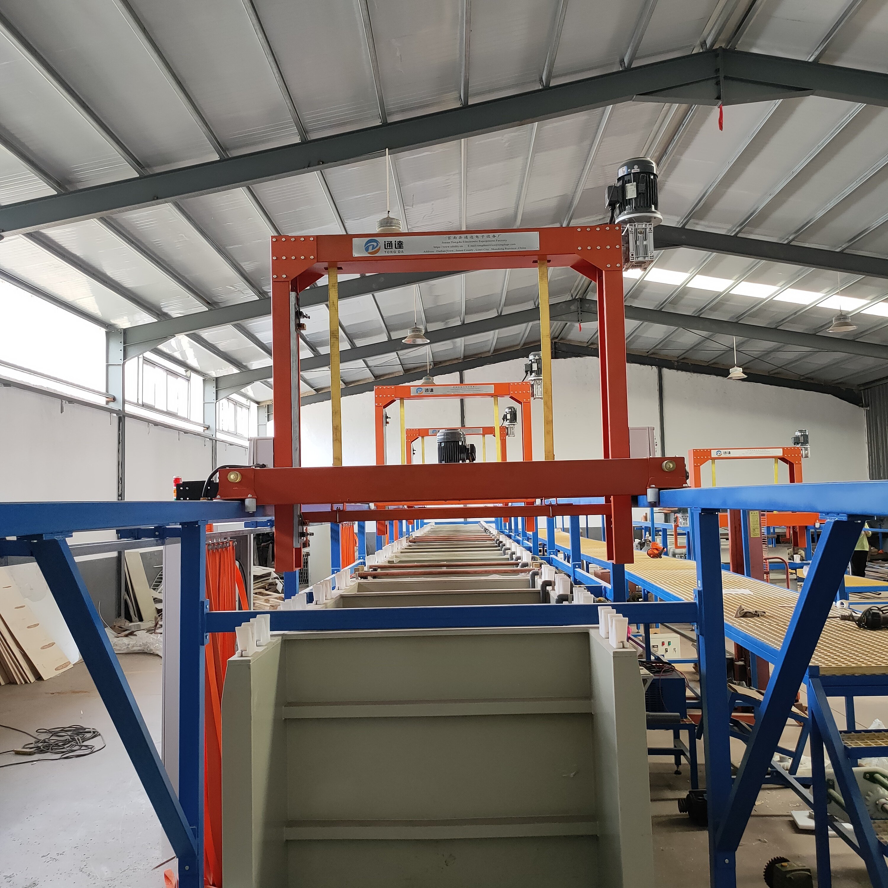 Electroplating pp tank Barrel Electroplating tank Copper Plating tank for Rod
