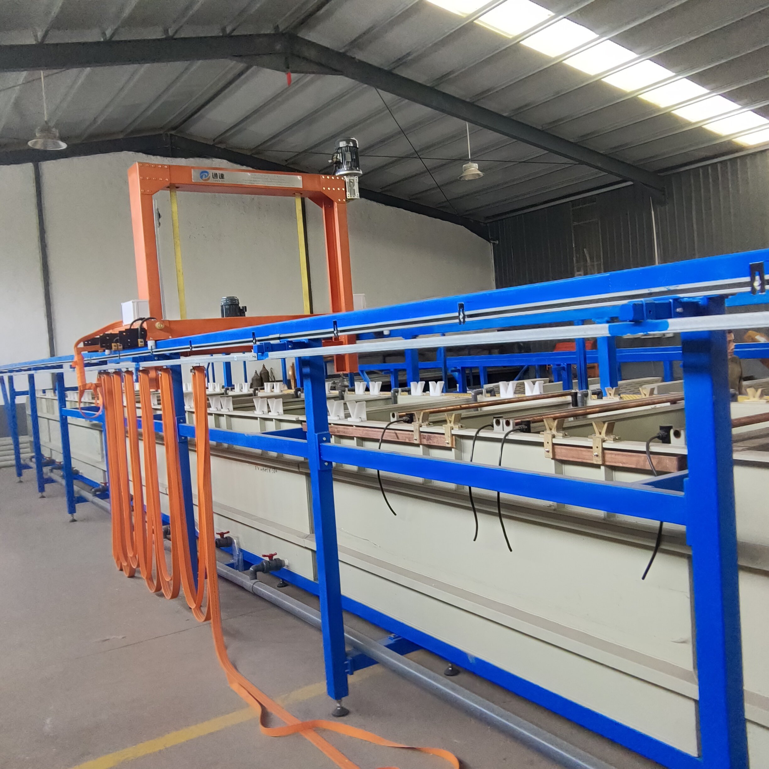 Electroplating pp tank Barrel Electroplating tank Copper Plating tank for Rod
