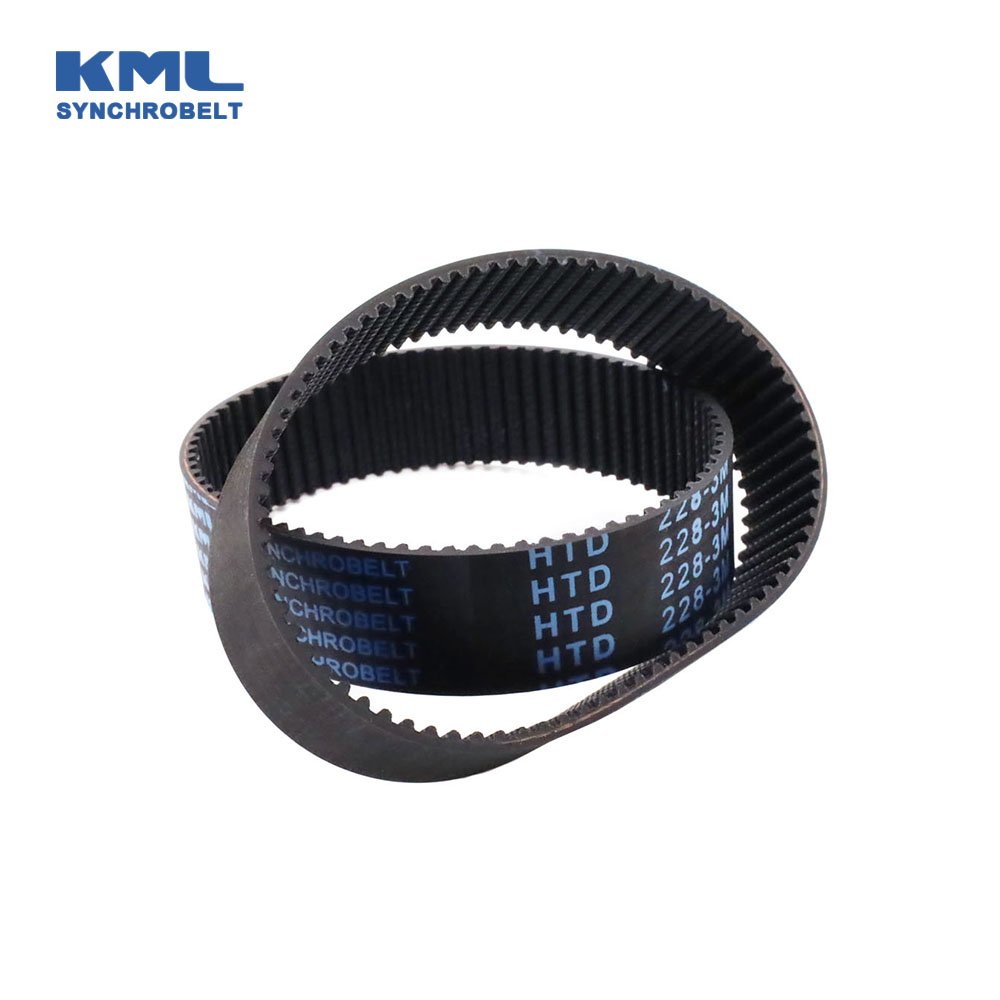 KML HTD 3M 5M 8M 14M timing belt rubber synchronous belt custom-made width length
