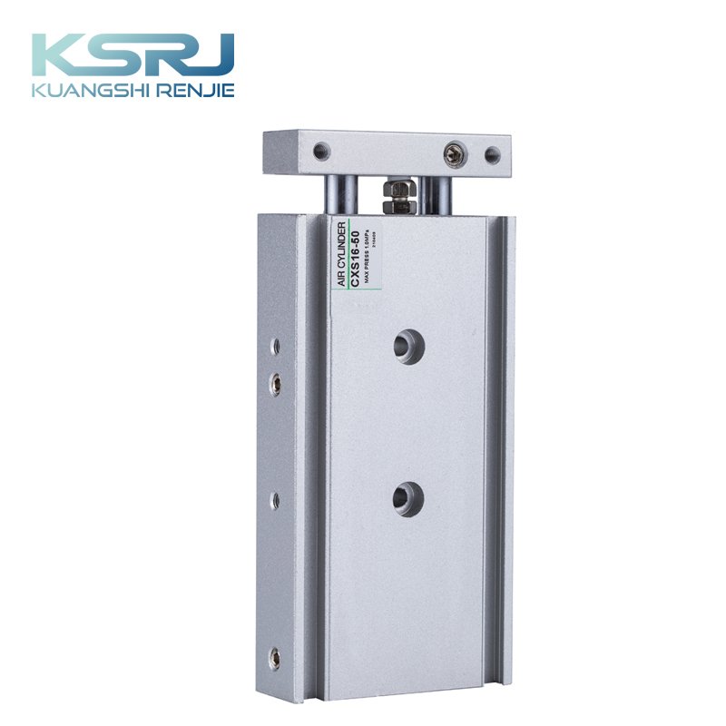 CXS Series 6 10 15 20 25 32*100 CXSM Twin Rod Basic SMC Type Slide Table Dual Double Action Compact Thin Air Pneumatic Cylinder