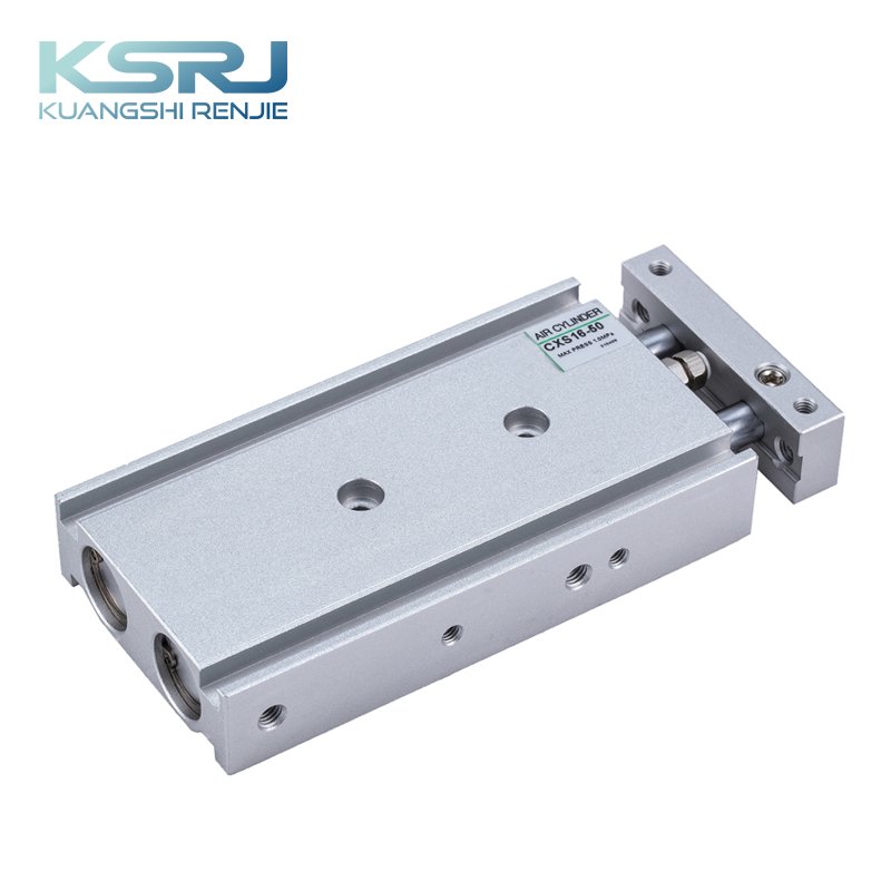 CXS Series 6 10 15 20 25 32*100 CXSM Twin Rod Basic SMC Type Slide Table Dual Double Action Compact Thin Air Pneumatic Cylinder