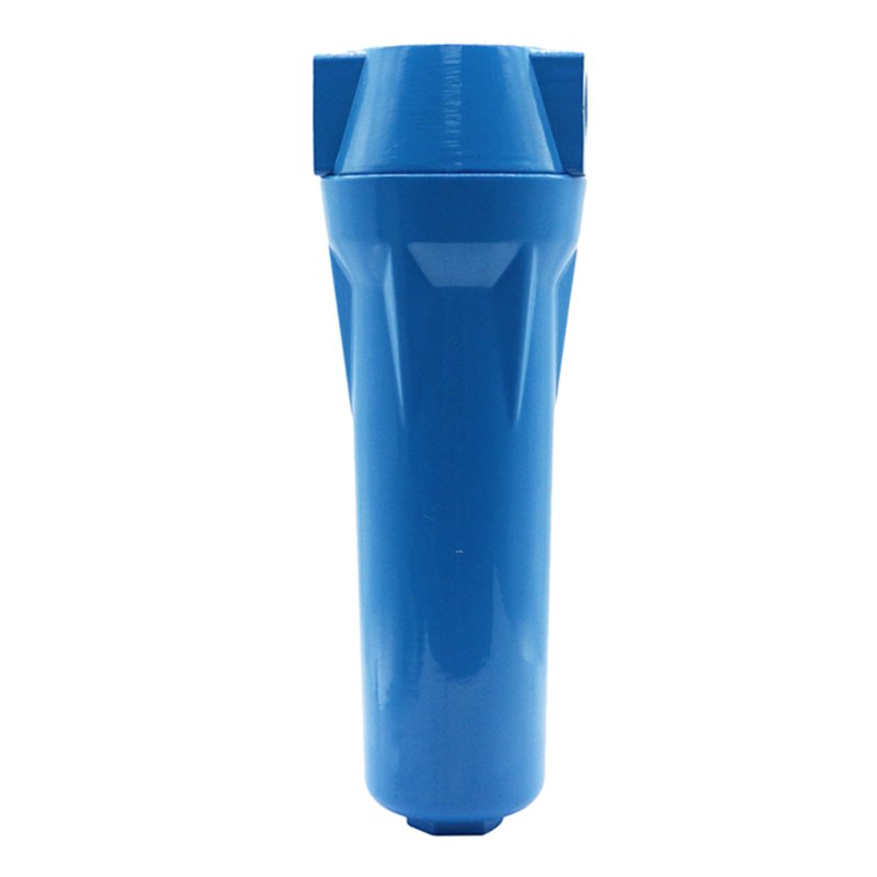 High Efficiency High Precision Filter Air Compressor Compressed Air Filter Aluminum Auto Drain Valve 1.6m3/min 0.001ppm Provided