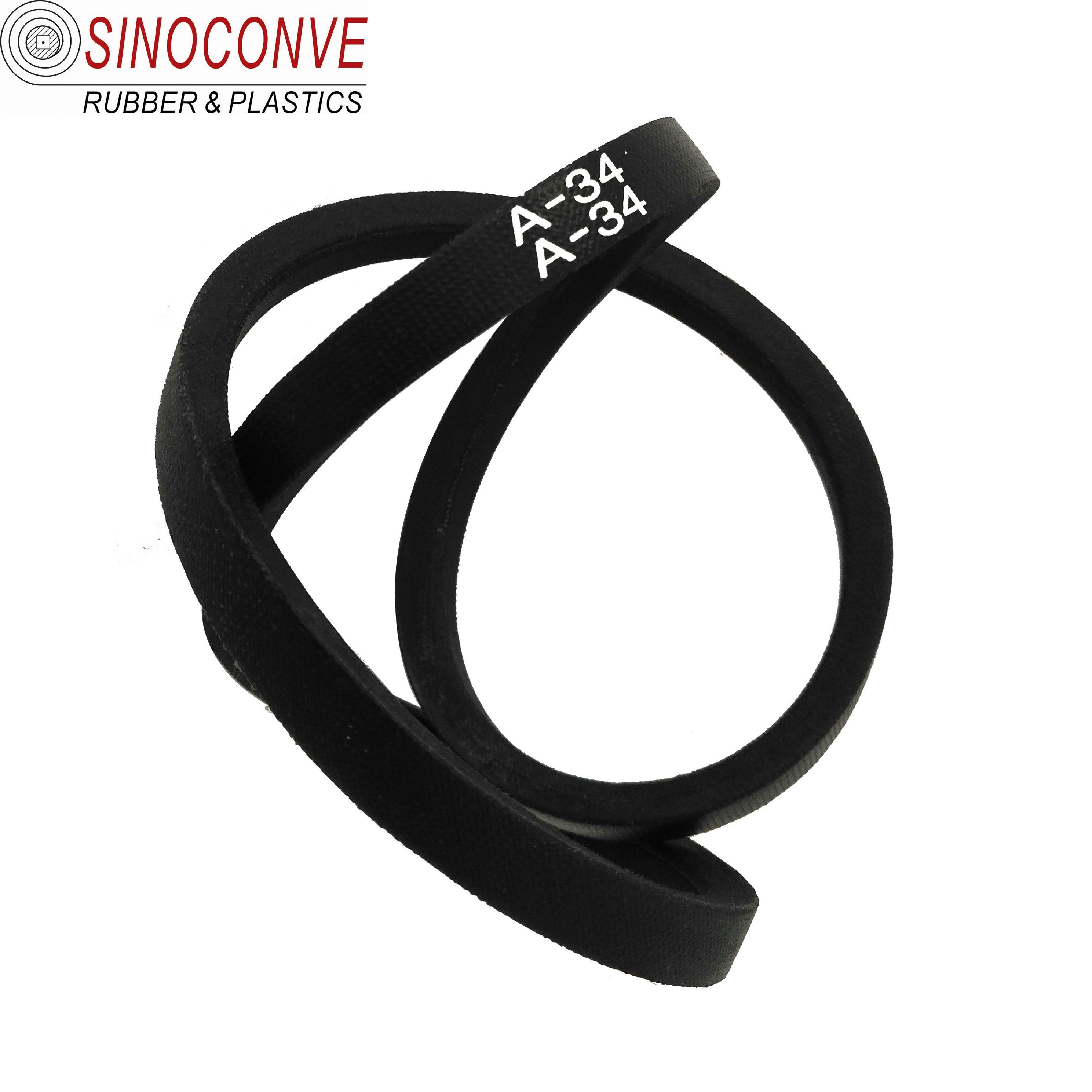 wrapped hard cording scooter v belt