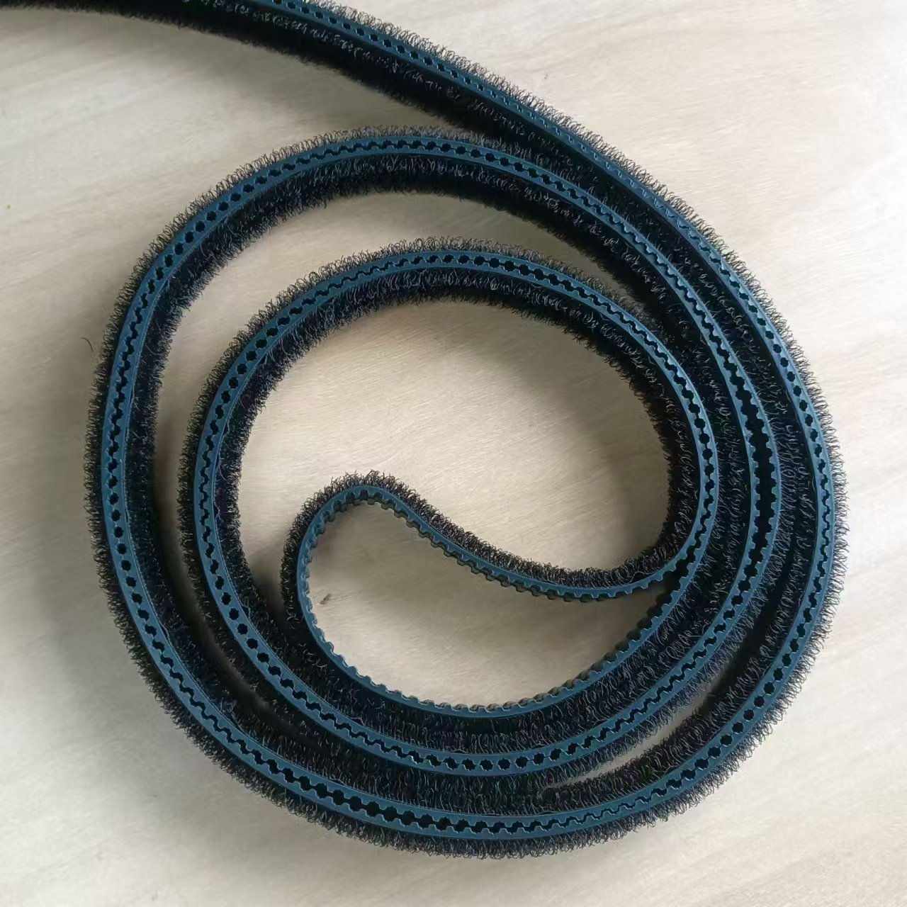 T5 Timing Belt For Shoes Dust Cleaning Machine Sole Brushing Machine Industrial Belt Transmission Belt With Felt Backing