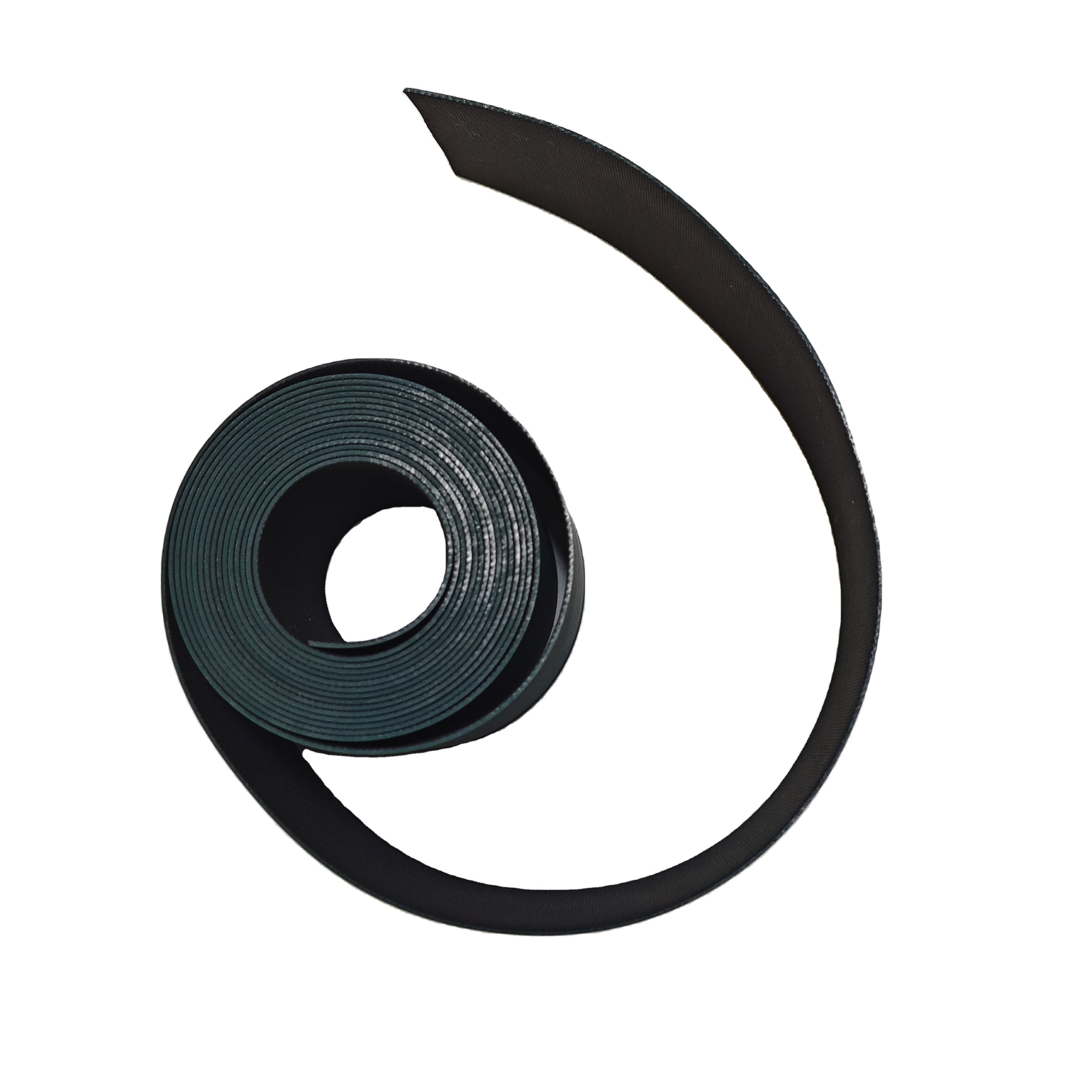 Elastic flat belt industrial grade green imported PU material synchronous belt for textile machine