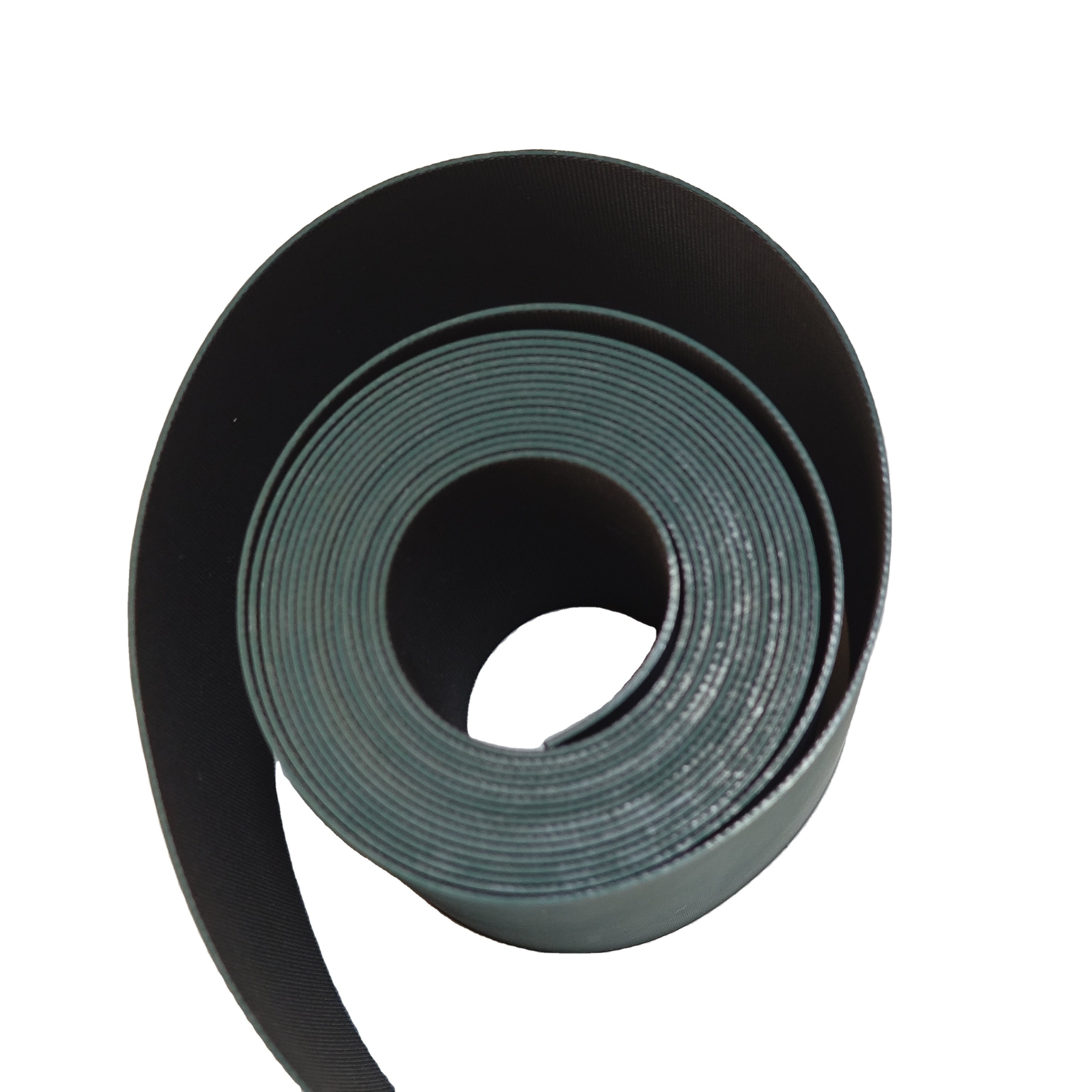 Elastic flat belt industrial grade green imported PU material synchronous belt for textile machine