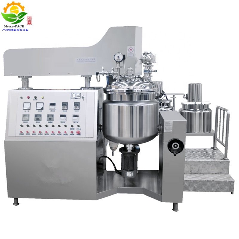 SUS304 Low Price High Pressure Body Cream Toothpaste Grease Wax Shea Butter Making Machine Emulsifying Homogenizer Machinery