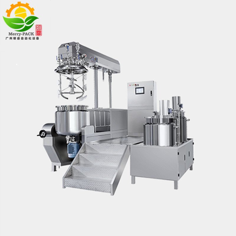 SUS304 Low Price High Pressure Body Cream Toothpaste Grease Wax Shea Butter Making Machine Emulsifying Homogenizer Machinery