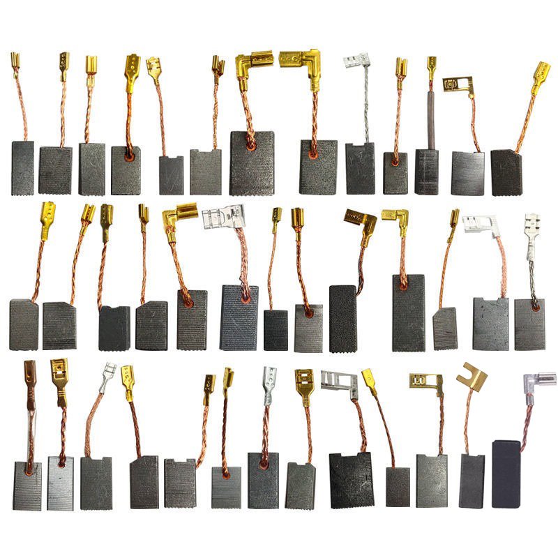 All Size Replacement Carbon Brushes For Angle Grinder Hammer Drill Carbon Brush Factory Motor Carbon Brush For power tools