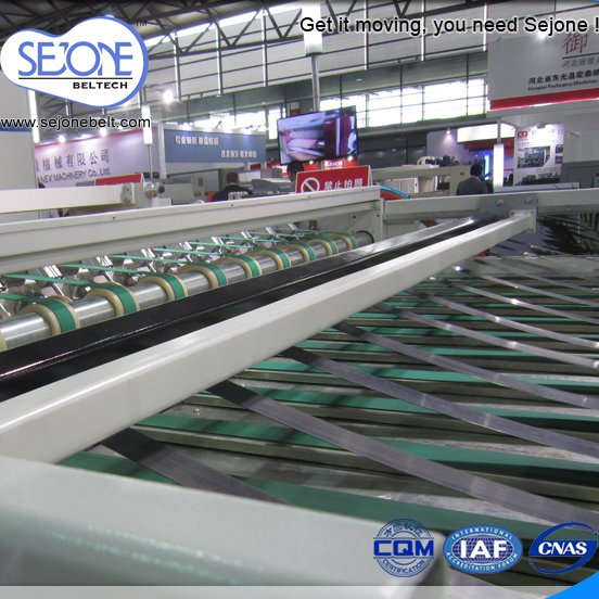 Factory Directly Supplier Antistatic Green/Yellow Rubber Transmission Belt For Textile Machine