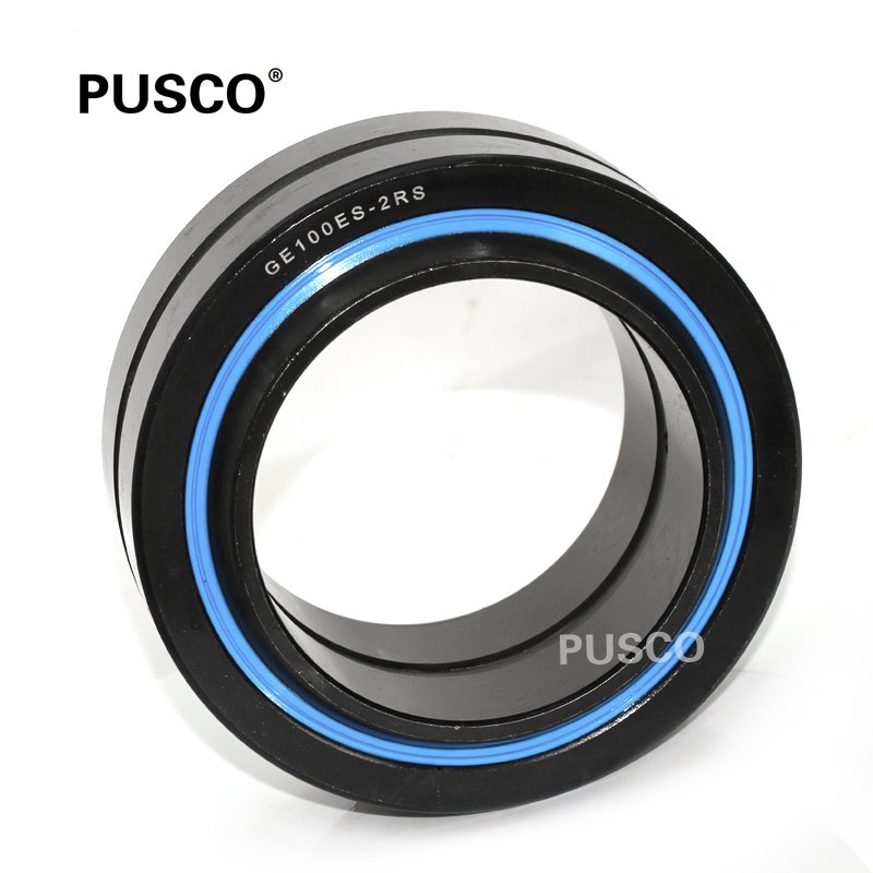 PUSCO High Quality GE100ES-2RS 100mm Bore Spherical Plain Bearing GE100ES 2RS Rod End Joint Bearings 100x150x70mm for Pump