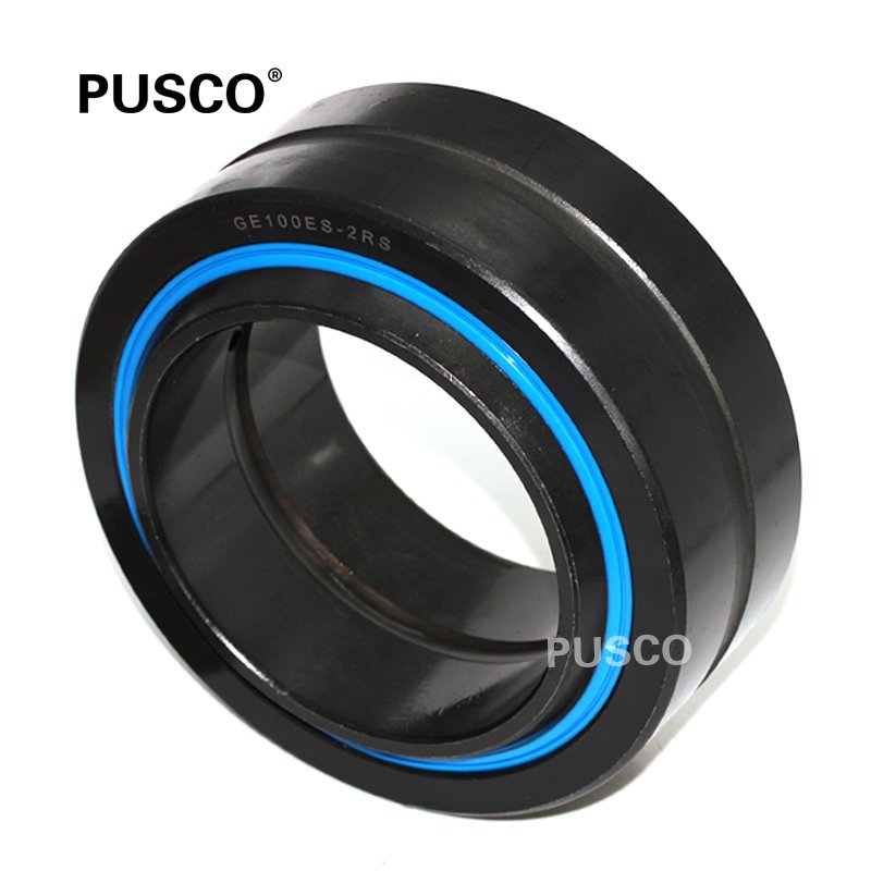 PUSCO High Quality GE100ES-2RS 100mm Bore Spherical Plain Bearing GE100ES 2RS Rod End Joint Bearings 100x150x70mm for Pump